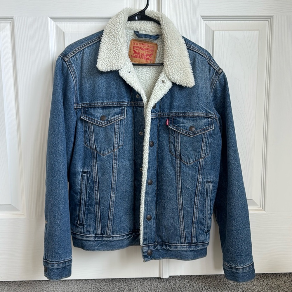 Levi’s Shearling Denim Jacket - Men’s S